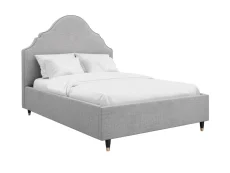 LPD LPD Quince Light Grey Fabric Bed Frame