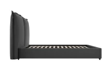 LPD LPD Sunday Deep Grey Fabric Bed Frame