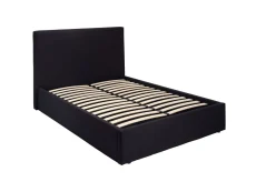 LPD LPD Wilder Onyx Fabric Ottoman Bed Frame