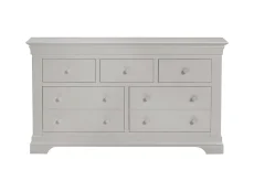 Seconique Seconique Bordeaux Pebble Grey Wooden 3+2 Drawer Chest of Drawers