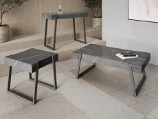 Torelli Torelli Alpina Grey Marble Effect Console Table