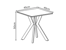 Torelli  Torelli Azzaro Matte Grey Ceramic Lamp Table
