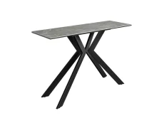 Torelli  Torelli Azzaro Matte Grey Ceramic Console Table