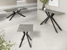 Torelli  Torelli Azzaro Matte Grey Ceramic Console Table