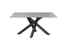 Torelli Torelli Brando Matte Grey Glass Dining Table