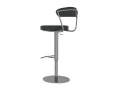 Torelli  Torelli Gino Black Faux Leather Bar Stool