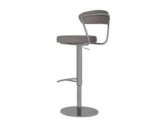 Torelli Torelli Gino Taupe Faux Leather Bar Stool