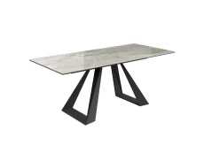 Torelli Torelli Lavante Grey Gloss 200cm Extendable Dining Table