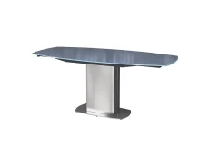 Torelli  Torelli Olivia Grey Glass 190cm Extendable Dining Table