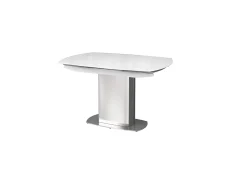 Torelli  Torelli Olivia White Glass 190cm Extendable Dining Table