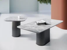 Torelli  Torelli Roberto Grey Gloss Ceramic Coffee Table