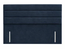 Clearance - Willow & Eve 6ft Super King Size Ariana Floor Standing Fabric Headboard in Venice Marine 