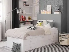 Kidsaw Kidsaw Captain's White Cabin Bed Frame