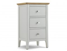 Archers Archers Cotswold Grey and Oak 3 Drawer Bedside Cabinet (Assembled)