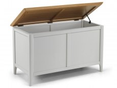 Archers Archers Cotswold Grey and Oak Blanket Box (Assembled)