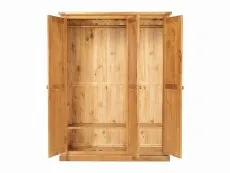 Archers Archers Langdale 3 Door Pine Wooden Large Triple Wardrobe