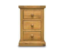 Archers Archers Langdale 3 Drawer Pine Wooden Small Bedside Cabinet (Assembled)