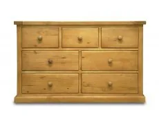 Archers Archers Langdale 3 over 4 Drawer Pine Wooden Chest of Drawers (Assembled)