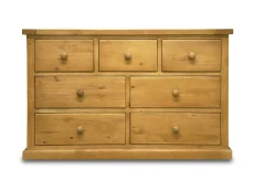 Archers Langdale 3 over 4 Drawer Pine Wooden Chest of Drawers (Assembled) Archers Langdale 3 over 4 Drawer Pine Wooden Chest of Drawers (Assembled)