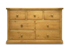 Archers Archers Langdale 3 over 4 Drawer Pine Wooden Chest of Drawers (Assembled)