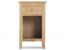 Archers Archers Windermere 1 Drawer Oak Wooden Small Bedside Table (Assembled)