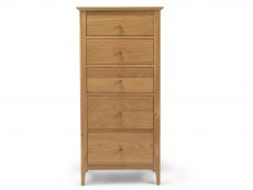 Archers Archers Windermere 5 Drawer Oak Wooden Tall Chest of Drawers (Assembled)