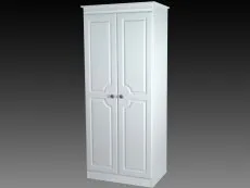 ASC ASC 2ft6 Chelsea 2 Door Double Wardrobe (Assembled)