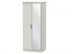 ASC ASC Corsica 2 Door Mirrored Double Wardrobe (Assembled)