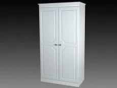 ASC ASC 3ft Chelsea 2 Door Double Wardrobe (Assembled)