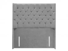 ASC ASC Alexis Grand Lux 3ft6 Large Single Fabric Floor Standing Headboard