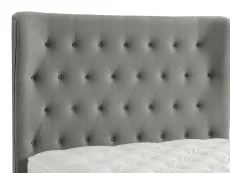 ASC ASC Belmont Grey Fabric Ottoman Bed Frame