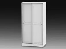 ASC ASC Chelsea Sliding Door Double Wardrobe (Part Assembled)