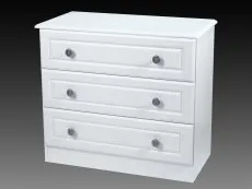 ASC ASC Chelsea 3 Drawer Low Chest of Drawers (Assembled)