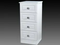 ASC ASC Chelsea 4 Drawer Narrow Chest of Drawers (Assembled)