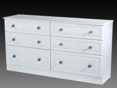 ASC Chelsea 6 Drawer Midi Chest of Drawers (Assembled)