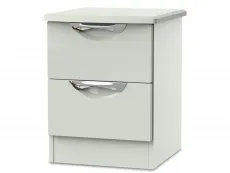ASC ASC Corsica 2 Drawer Small Bedside Table (Assembled)