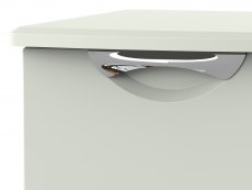 ASC Corsica Kashmir High Gloss 3 Drawer Bedside Cabinet (Assembled)