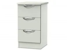 ASC ASC Corsica 3 Drawer Bedside Table (Assembled)