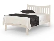 Sweet Dreams Sweet Dreams Kingfisher 5ft King Size White Wooden Bed Frame (Low Footend)
