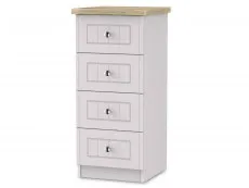 Welcome Welcome Vienna 4 Drawer Narrow Chest of Drawers (Assembled)