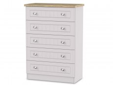 Welcome Vienna 5 Drawer Chest of Drawers (Assembled)