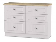 Welcome Vienna 6 Drawer Midi Chest of Drawers (Assembled)
