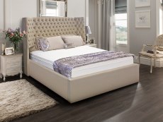 ASC ASC Imperial 5ft King Size Upholstered Fabric Bed Frame