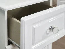 Welcome Balmoral White High Gloss 3+3 Drawer Midi Chest of Drawers (Assembled) Welcome Balmoral White High Gloss 3+3 Drawer Midi Chest of Drawers (Assembled)