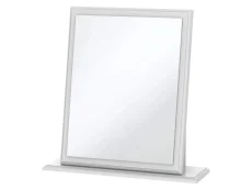 Welcome Balmoral White High Gloss Dressing Small Table Mirror Welcome Balmoral White High Gloss Dressing Small Table Mirror