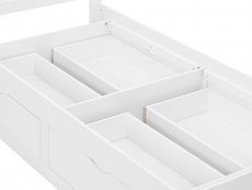 Birlea Birlea Appleby White Wooden 4 Drawer Storage Bed Frame