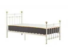 Birlea Birlea Atlas Cream Metal Bed Frame