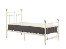 Birlea Birlea Atlas Cream Metal Bed Frame