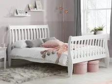 Birlea Birlea Belford White Wooden Bed Frame