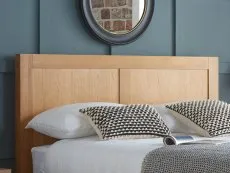 Birlea Furniture & Beds Birlea Bellevue 4ft6 Double Oak Wooden Bed Frame